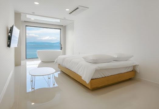 펜션 테라스 전망