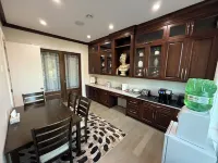 Two spacious bedrooms with dining and washroom in a new home. Independent space.