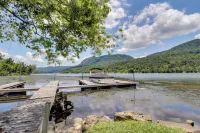 Dock & Hot Tub: Tennessee River Cabin Getaway - 4-Star