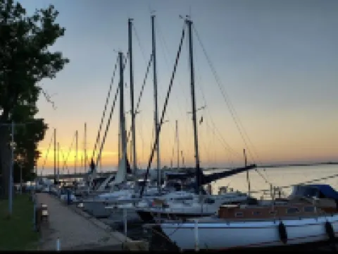 Gemütliches Holzhaus mit Garten nah am Wasser, Hundefreundlich 波利採縣酒店