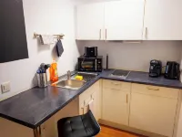 Design apartment at Einkaufspark Nordost | Messe Hotell i Buchholz-Kleefeld