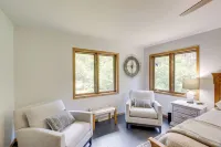 Secluded Wautoma Home w/ Fire Pit! - parking