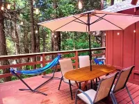 1940s Storybook Knotty Pine Cabin in Crestline, Absolute Privacy Hotels in Crestline