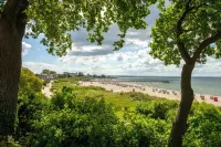 Directly on the beach, great sea view, incl. Swimming pool and sauna, parking lot Hotels in Neustadt in Holstein