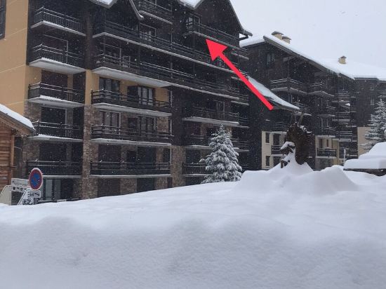 Studio mountain corner 5 sleeps 35 m2 south 6th and last floor RISOUL 1850