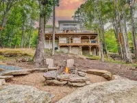 Hot Tub • Mountain Views • Firepit • Dog Friendly Hoteles en Beech Mountain