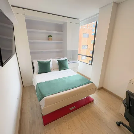 Apartahotel Connect Bogotá Отели рядом с достопримечательностью «Конгресс-центр G12»
