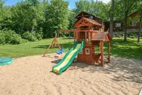 Pigeon Retreat Firepit Playset Dock