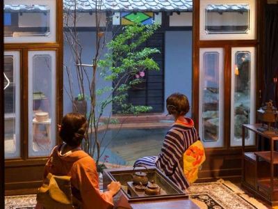 共有エリア 日田温泉琴平 旅籠かやうさぎの写真