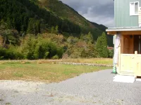 郡上コテージ立光橋のほとり
