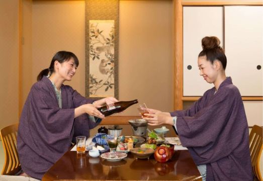 미야하마 온천 풍경