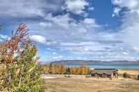 Private beach, pools/hot tub, winter sports, sleeps 20