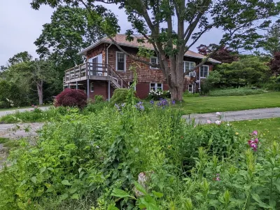 Enjoy elegant comfort with breathtaking water views on grand property Hotels near Sakonnet Greenway Trail