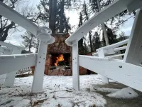 Your private luxury resort in town on trails. 5 private bedrooms, 3 full baths