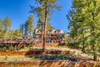 Spacious cabin in the woods w/ a private hot tub, deck, & fireplace  SUV  needed