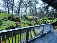 Hale Malie - a peaceful rainforest retreat minutes from Volcano National Park!