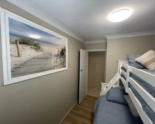 Birubi Blue. Walk to Beach. Pet Friendly. BBQ Area. Hotels in Anna Bay