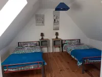 Penty, Sea View from 1st Floor, Bedroom on Ground Floor, Garden, Sea and GR34 500 m Away.