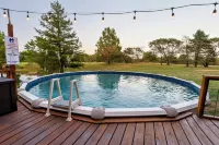 5 acre Paradise-Shawnee Wine Trail, Pool, Pond, Firepit, Pet Friendly Hotel a Southern Precinct