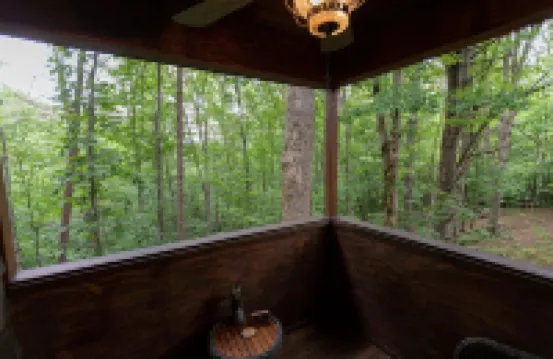 Tech Time: Secluded Treehouse Overlooking Creek
