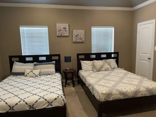 Beautiful 8.5 acres farm house with sunroom and basketball court