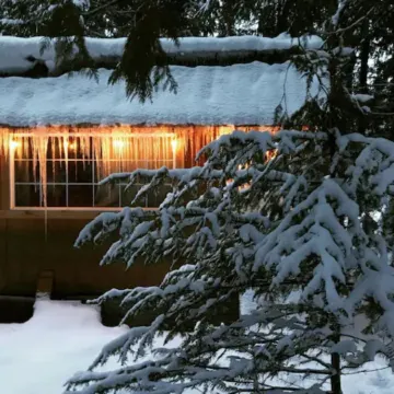 Cabin in the Cedars.Close to Lake,Town & Mountain