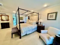 2 Acres Gated Estate W/Pool,Hot Tub, Tennis, Basketball, Garden, Beach, Dog OK