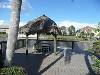 Beautiful open sunny Condo on waterfront dock with Gulf access in  Cape Coral Fl