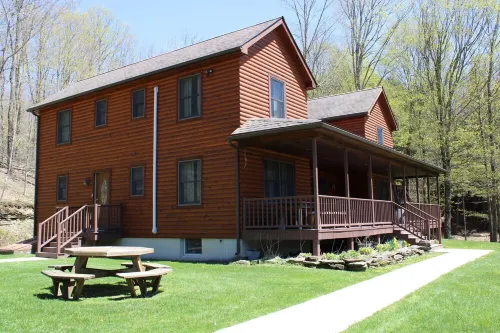 Exceptional Modern Log Home. Close to Ommegang, Hall of Fame, Downtown.