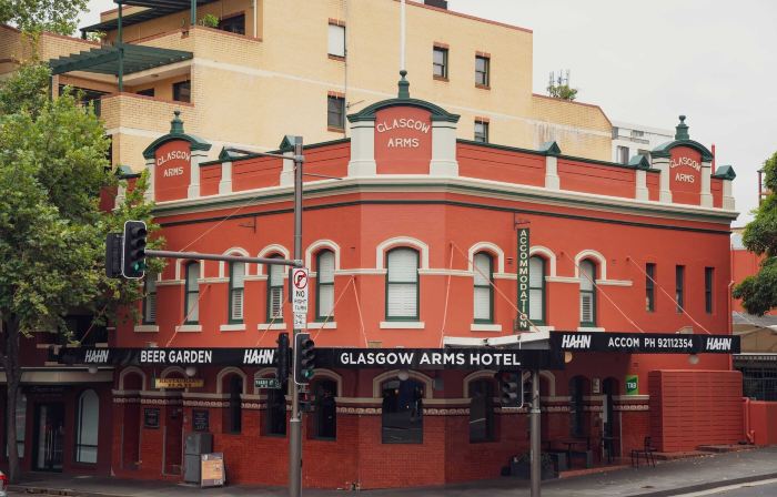 Glasgow Arms Hotel Ultimo