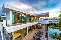 Luxury Modern 6 Bed Private Pool Villa Llw Hotell i Thap Tai
