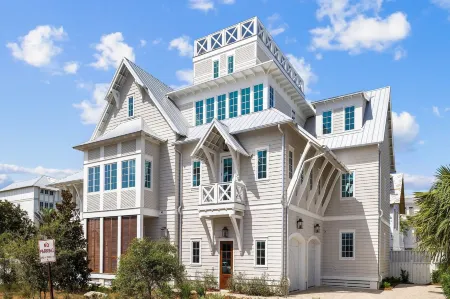 Summer Villa 274 Pompano Street 7 Bedroom Home by RedAwning Отели в г. Inlet Beach