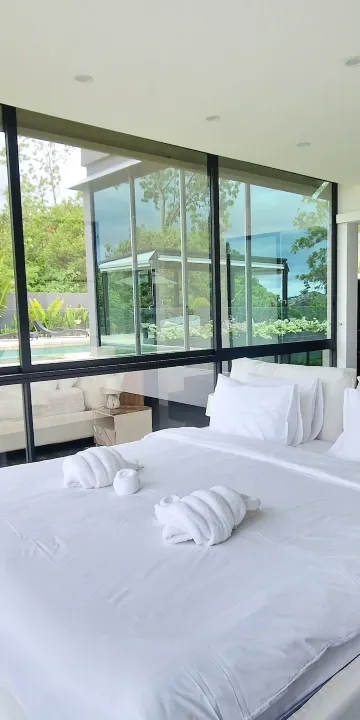 วิลล่าหรู 3 ห้องนอน ห้ามสูบบุหรี่ วิวทะเล