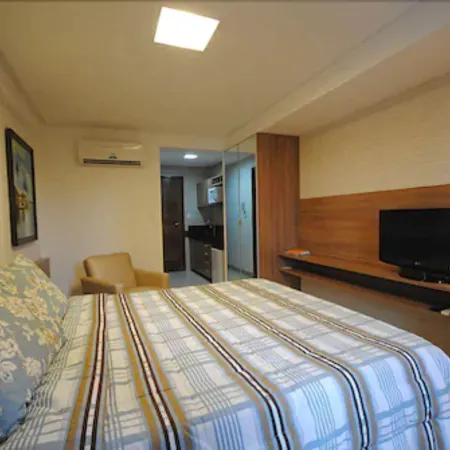 Flat Mar do Cabo Branco Residence Отели рядом с достопримечательностью «Пляж Кабу-Бранку»