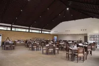 Statue of Unity Tent City - breakfast