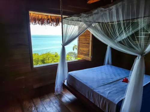 Ecolodge with private beach on the tropical island of Nosy Komba - Madagascar