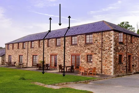 Two story cottage with magnificent sea views across St Austell Bay towards Fowey