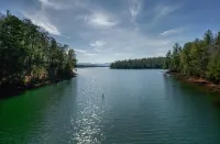 Lake James Cozy Cabin.  Waterfront!