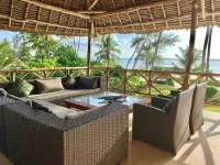 Luxurious, fully equipped and serviced villa right on the beach in Zanzibar.