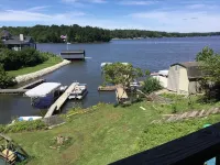 Lemon Lift, house on the shores of Lake Lemon near Bloomington and Nashville IN.