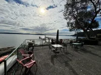 Waterfront studio with stunning patio views!!