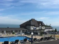 Motel vue Belvédère - piscine