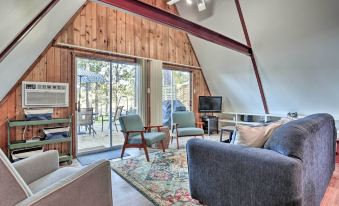 Cozy Toledo Bend A-Frame w/ Waterfront Views!