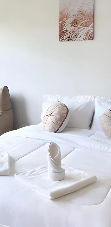 ห้องเตียงควีน มีระเบียง