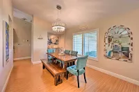 House w/ Heated Pool & Grill - Walk to Beach!