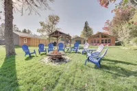 Lakefront Kalkaska Cottage w/ Fire Pit! - 3-Star