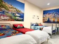 Santorini in Msia 3000sqft TownVilla, rooftop BBQ, sunset lakeview, 5BR, 13pax