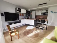 Bel Appartement Avec Jardin Privé au Calme