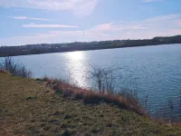 The modern vacation apartment is situated in a quiet location next to the local recreation area Hotels in Merchweiler