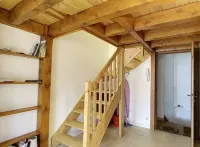 Charming large studio 4/5 pers feet in the water 100 m from the beach